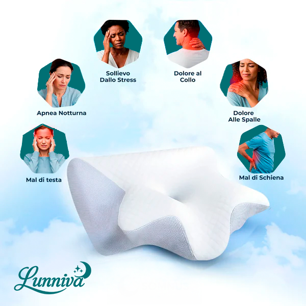Cuscino Cervicale Ortopedico - Lunniva™