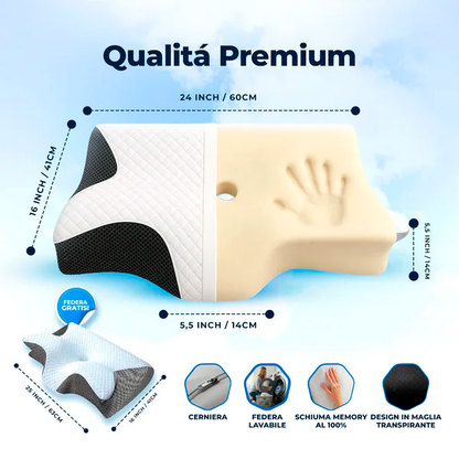 Cuscino Cervicale Ortopedico - Lunniva™