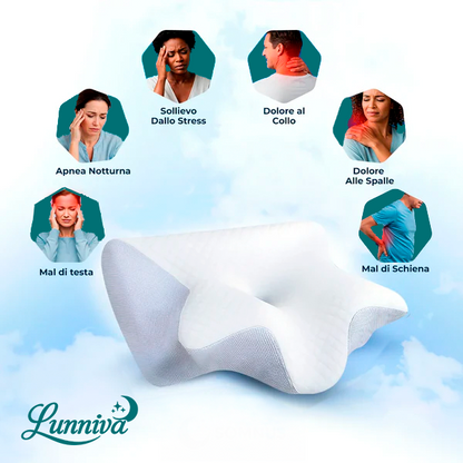 Cuscino Cervicale Ortopedico - Lunniva™
