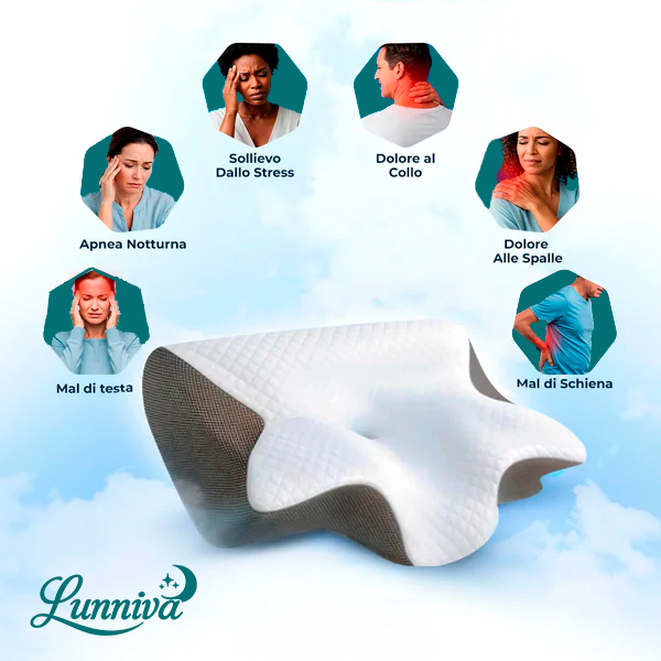 Cuscino Cervicale Ortopedico - Lunniva™