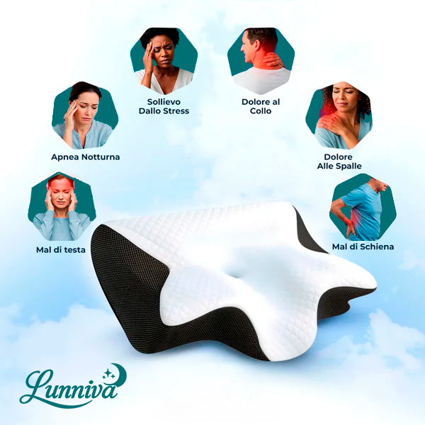 Cuscino Cervicale Ortopedico - Lunniva™